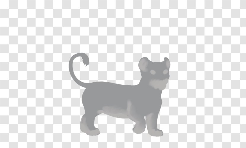 Lion Whiskers Cat Felidae Puppy - Black Transparent PNG