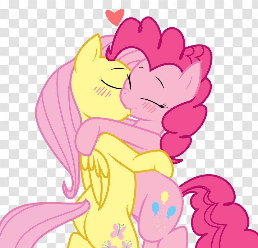Pinkie Pie Pony Twilight Sparkle Rainbow Dash Rarity - Frame - Heart Transparent PNG