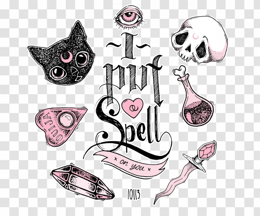 Art Witchcraft Drawing Spell - Doodle - Sharpie Transparent PNG