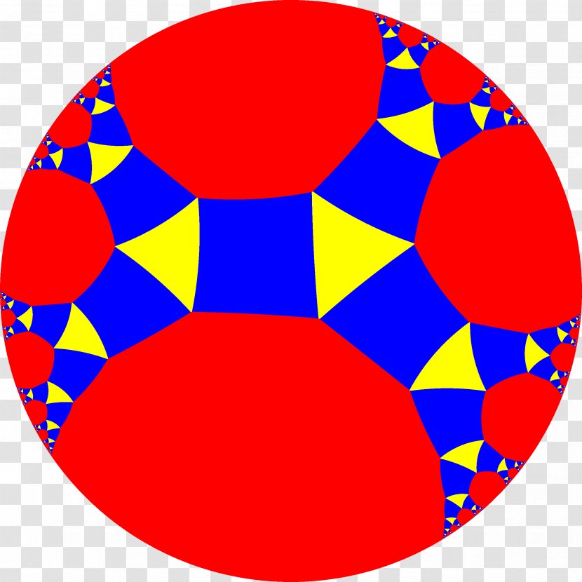 The Beauty Of Geometry Tessellation Symmetry Rhombitriapeirogonal Tiling - Oval - Triangle Transparent PNG