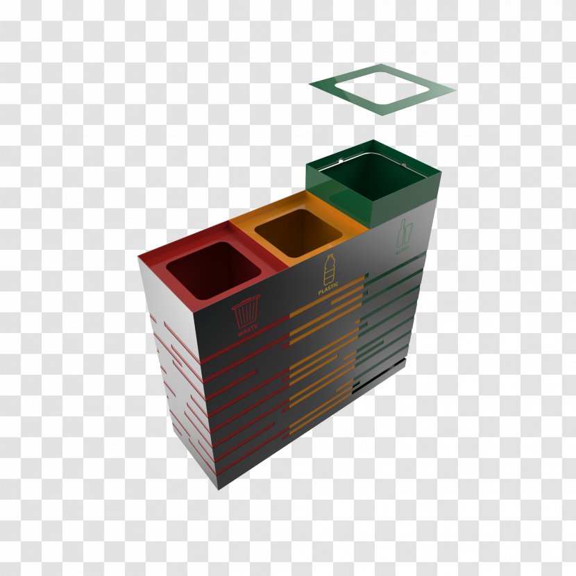 Waste Sorting Rubbish Bins & Paper Baskets Municipal Solid Recycling Bin - Box - Metal Powder English Transparent PNG