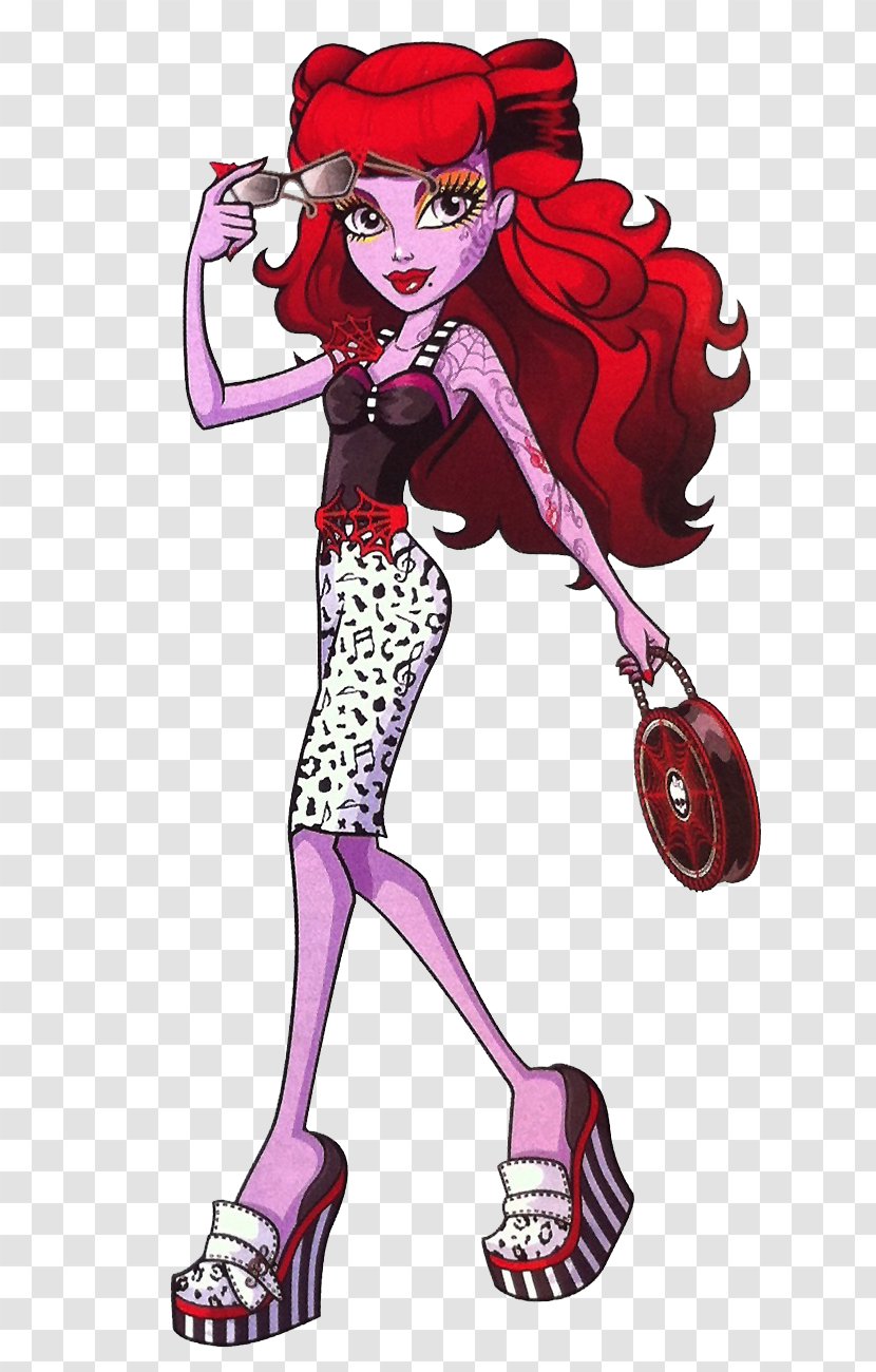 Monster High Operetta Frankie Stein Doll Transparent PNG