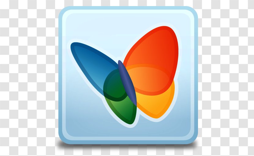 Butterfly MSN Logo Microsoft - Trademark - Vector Free Msn Transparent PNG