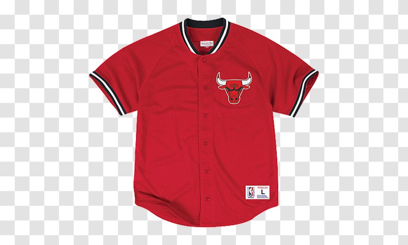 Mitchell & Ness Men's Chicago Bulls Jersey Nostalgia Co. - Basketball - Pro Archery Shirts Transparent PNG