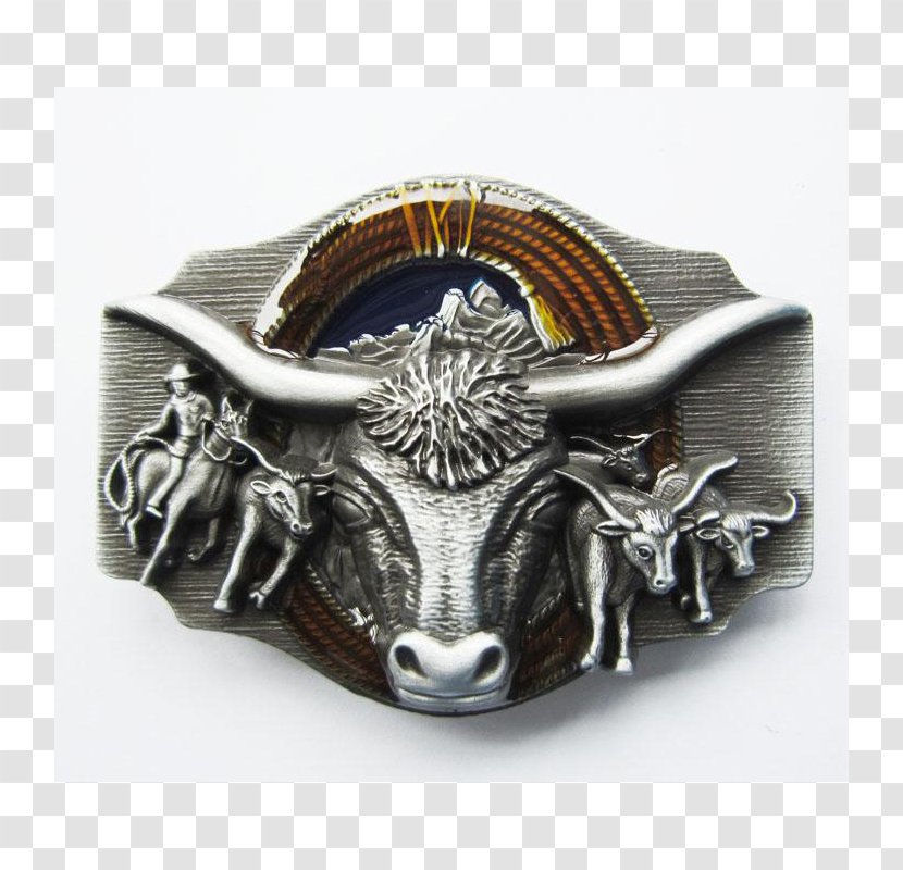 Belt Buckles Horn Cowboy - Rodeo Transparent PNG