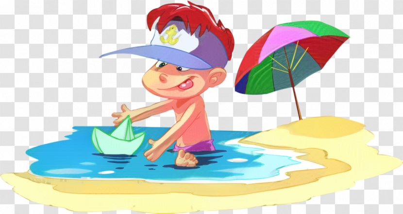 Beach Cartoon - Humour Drawing Transparent PNG