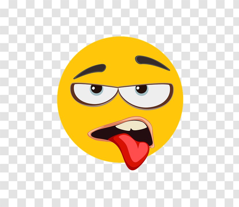 Emoticon Social Media Clip Art Emoji Annoyance - Yellow Transparent PNG