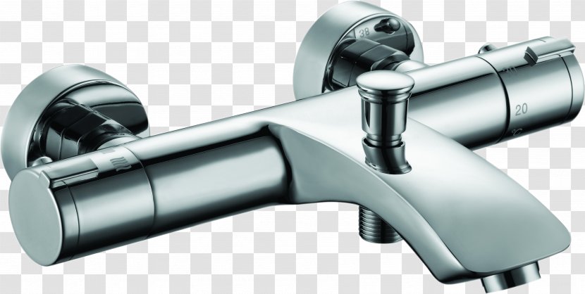 Tap Bathtub Thermostatic Mixing Valve Shower Sink - Bidet Transparent PNG