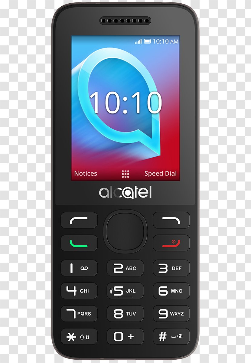 Alcatel Mobile 20.38X Cocoa Grey Single SIM Unlocked 2038X Pilka Nokia 130 (2017) 20.45X - Phones - Smartphone Transparent PNG