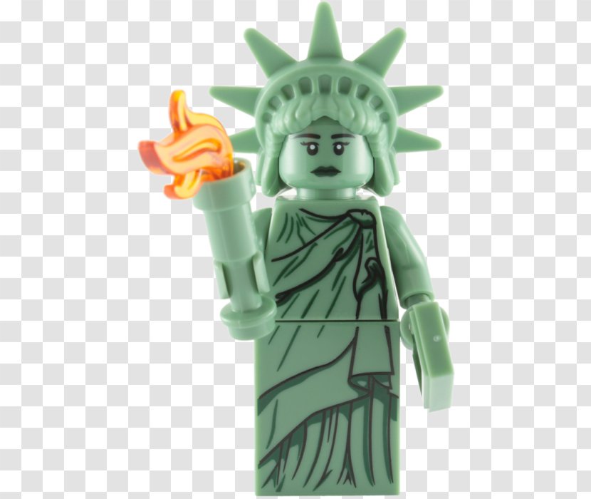Statue Of Liberty Figurine Lego Minifigures - Ninjago Transparent PNG