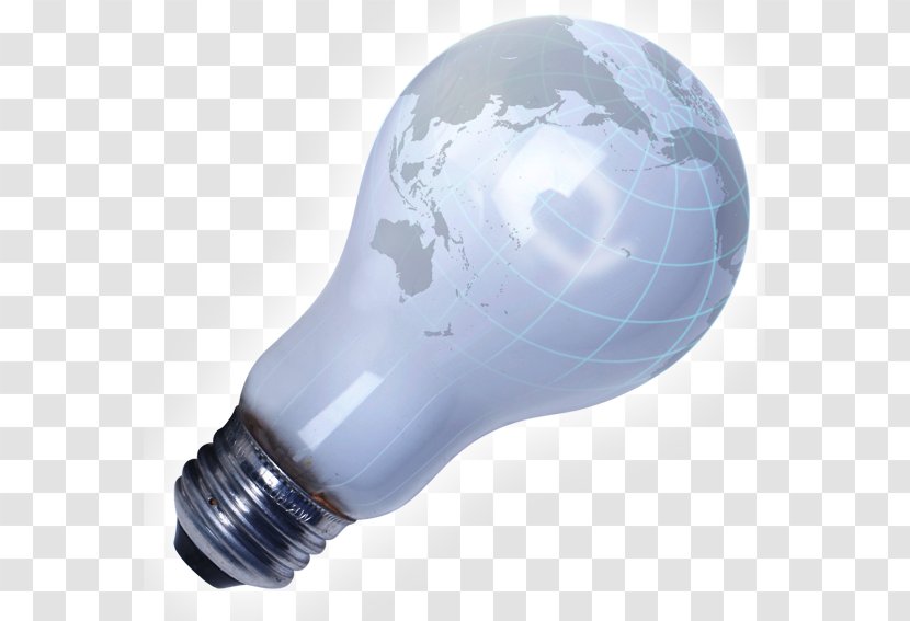 Earth Incandescent Light Bulb - Gratis Transparent PNG