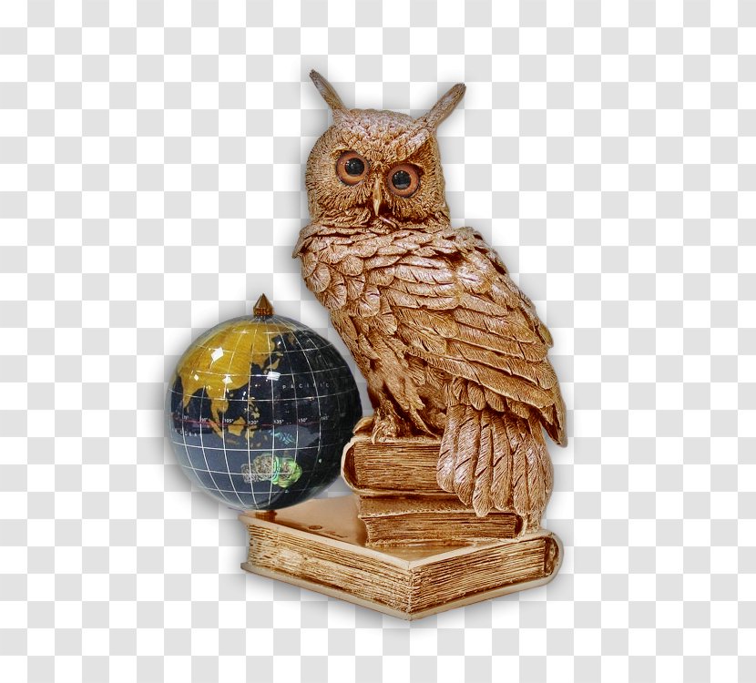 Snowy Owl Steel Figurine Tor Transparent PNG