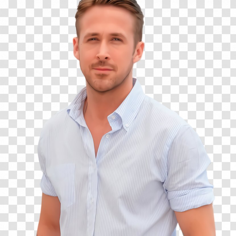 Ryan Gosling - Neck - Gesture Jaw Transparent PNG