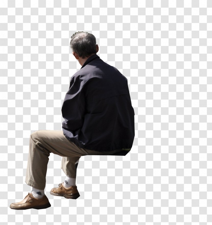 Sitting Clip Art - Professional - Man Transparent PNG