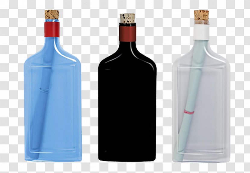 Glass Bottle Liqueur Wine Plastic Transparent PNG