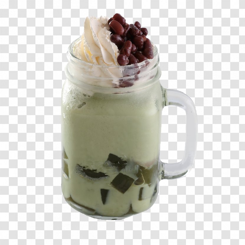 Matcha Green Tea Ice Cream Milk - Flavor - Latte Transparent PNG