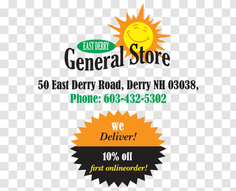 East Derry General Store Take-out Fried Chicken Grocery Dairy - Attractive Delicious Pizza Transparent PNG