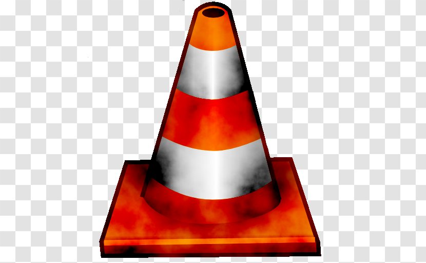 VLC Media Player Codec Computer Software Free - Traffic Cone Transparent PNG