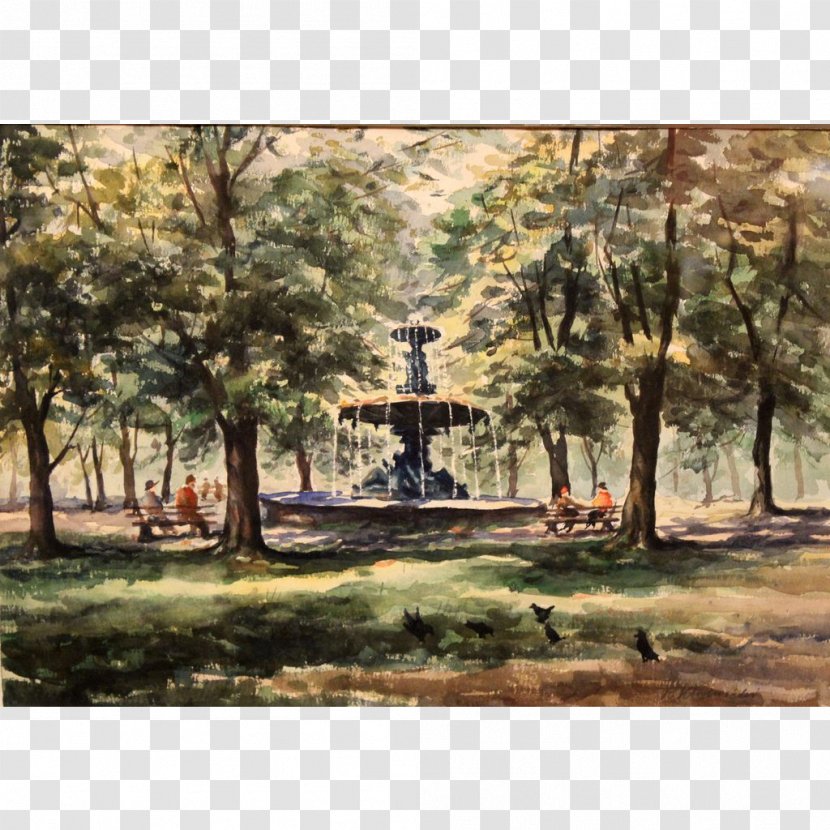 Bayou Painting Landscape Tree Land Lot Transparent PNG