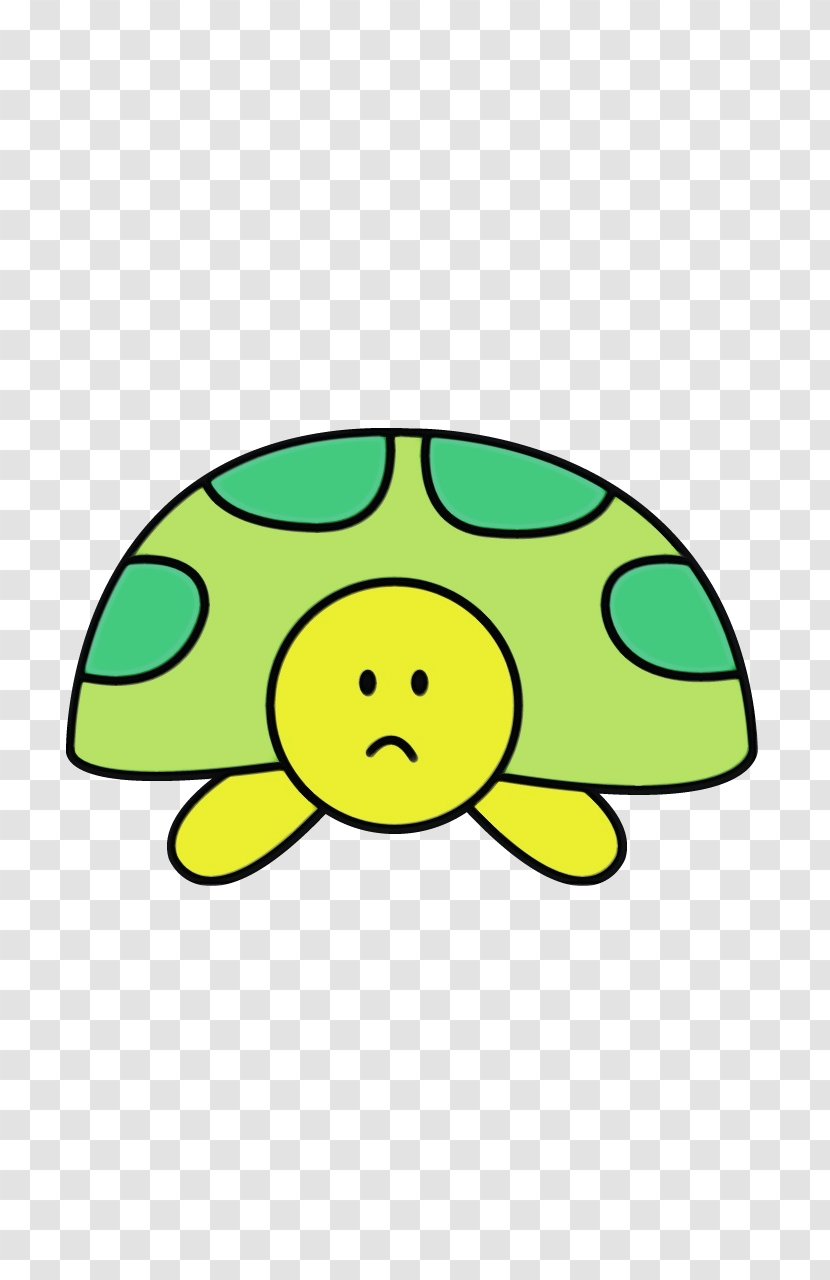 Turtle Drawing - Green - Smile Cartoon Transparent PNG