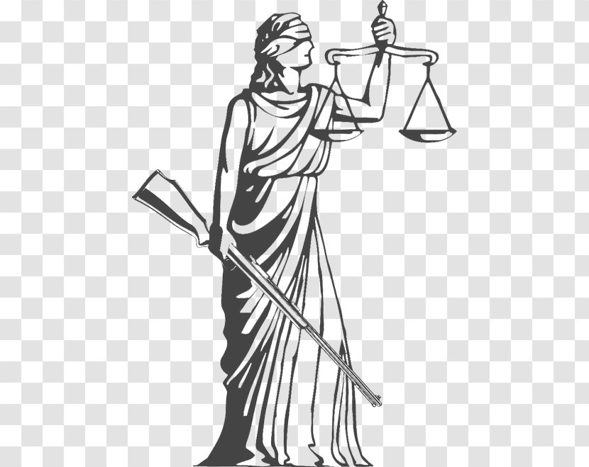 Lady Justice Measuring Scales Drawing Themis - White Transparent PNG