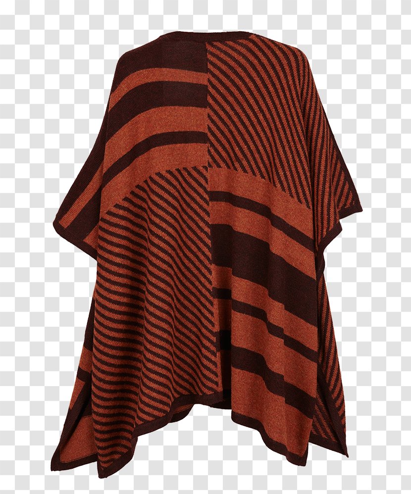 Outerwear Maroon - Poncho Transparent PNG