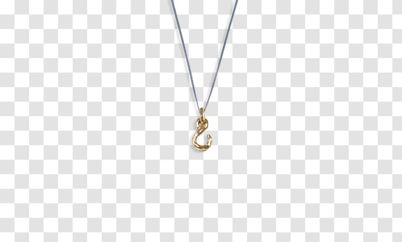 Locket Necklace Body Jewellery - Fish Hook Transparent PNG