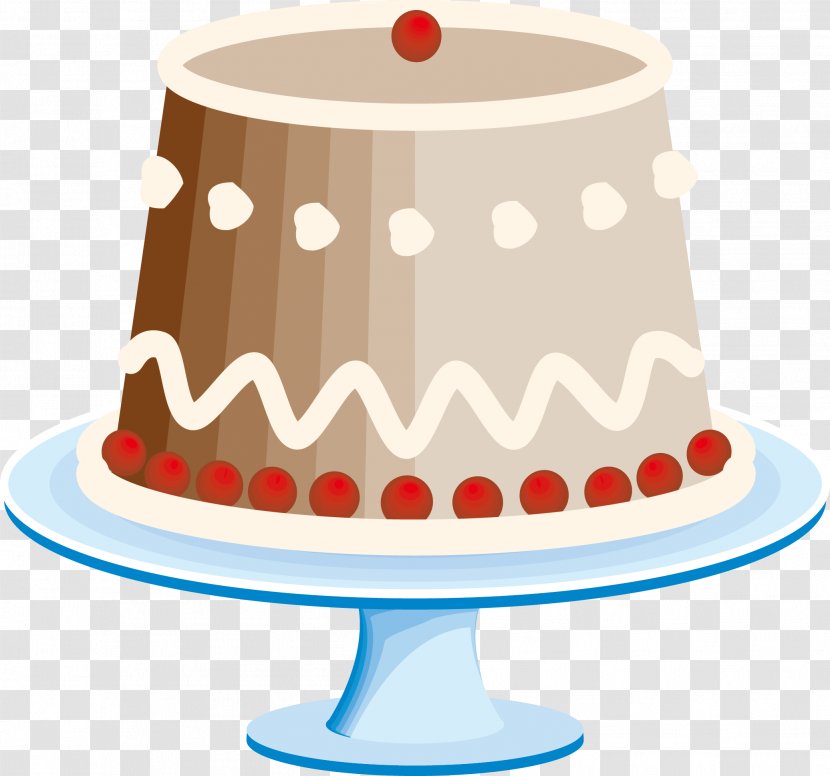 Birthday Cake Party - Vector Transparent PNG