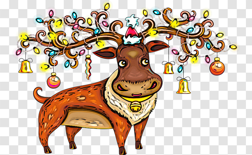 Cartoon Snout Fawn Bovine Transparent PNG