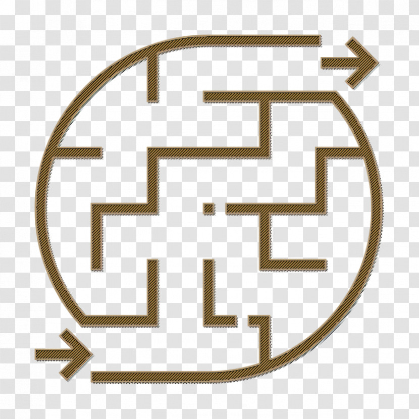 Business Strategy Icon Maze Icon Transparent PNG