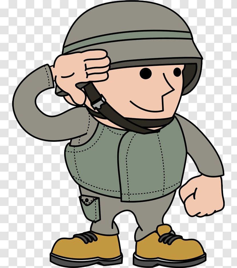 Soldier Salute Royalty-free Military Clip Art - Finger - The Soldiers Transparent PNG