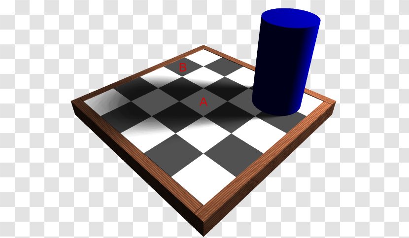 Chess Square Optical Illusion - Optics Transparent PNG