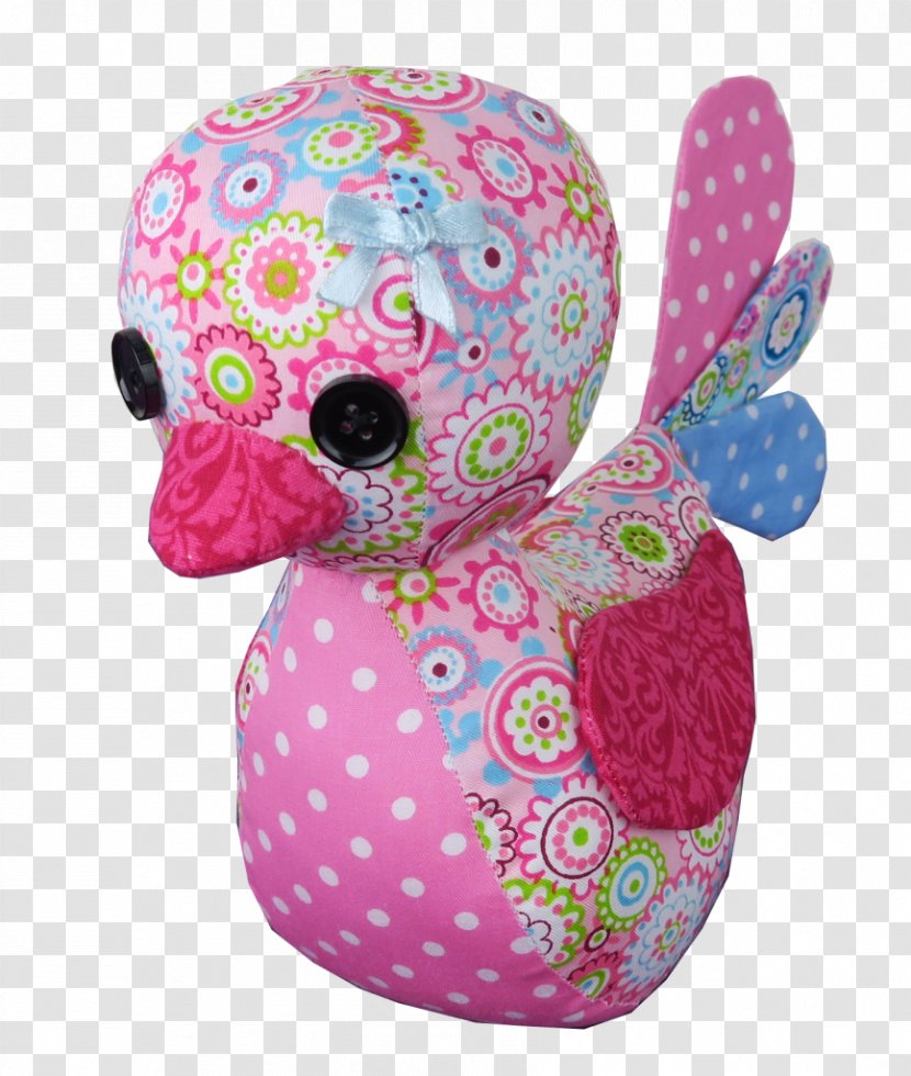Stuffed Animals & Cuddly Toys Magenta - Bird Pattern Transparent PNG
