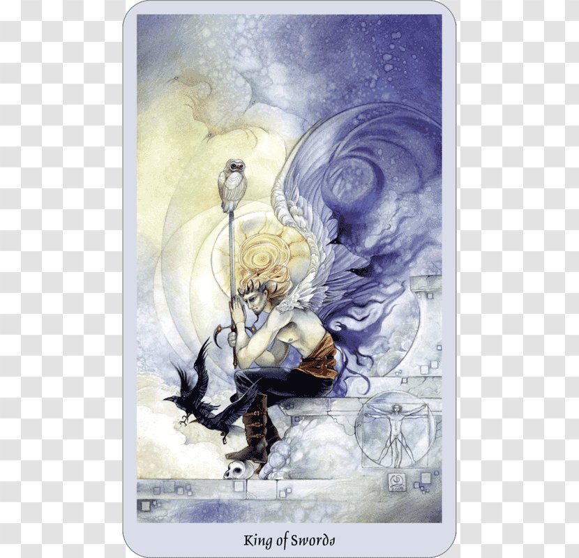 Shadowscapes Tarot King Of Swords Suit Minor Arcana - Art Transparent PNG