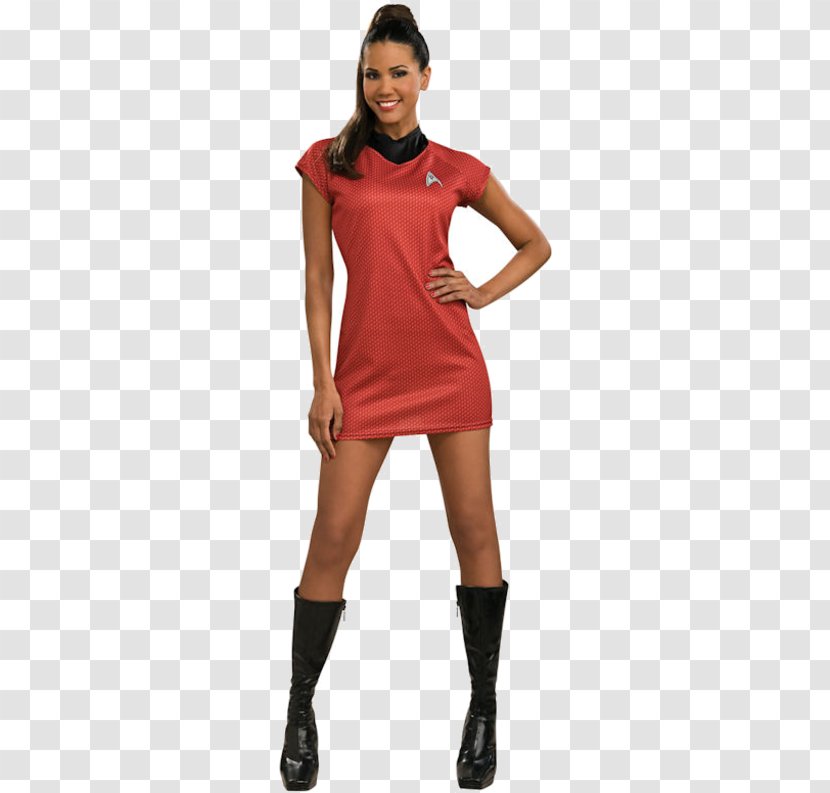 Uhura Star Trek Halloween Costume Clothing - Dress Transparent PNG