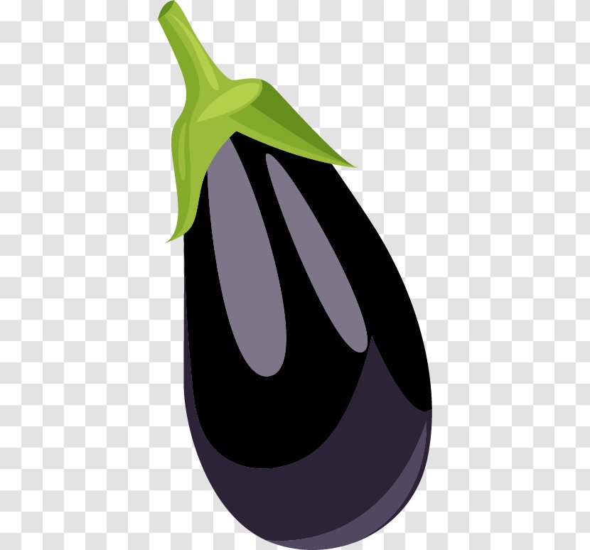 Eggplant - Leaf - Vector Material Transparent PNG