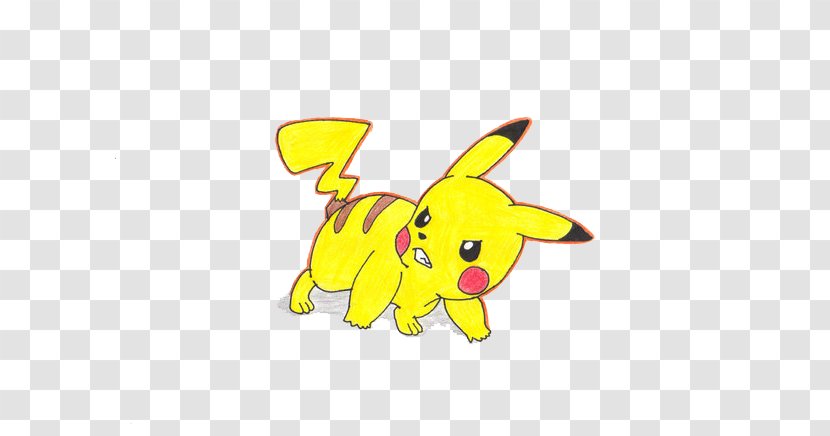 Pikachu Pokxe9mon Cartoon Illustration - Dog Like Mammal - Angry Clipart Transparent PNG