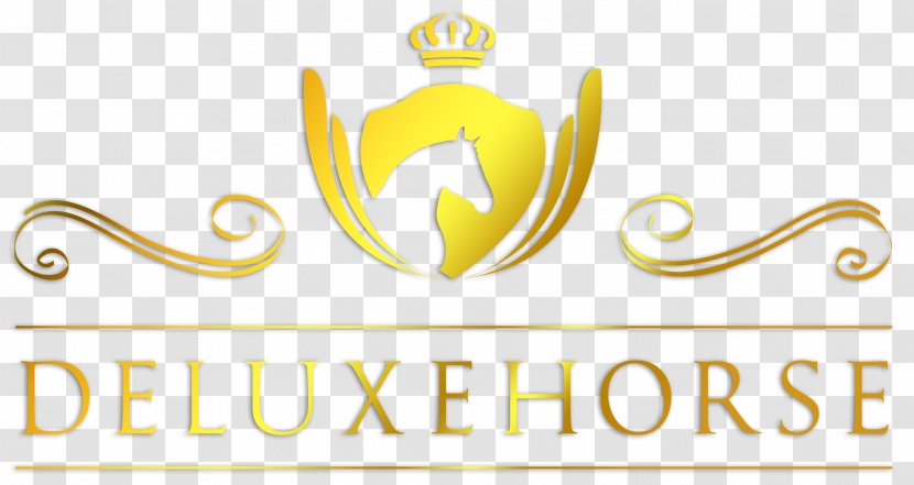 Deluxehorse GbR Das Kaufhaus Brand Logo Facebook - Yellow - Gold Horse Transparent PNG