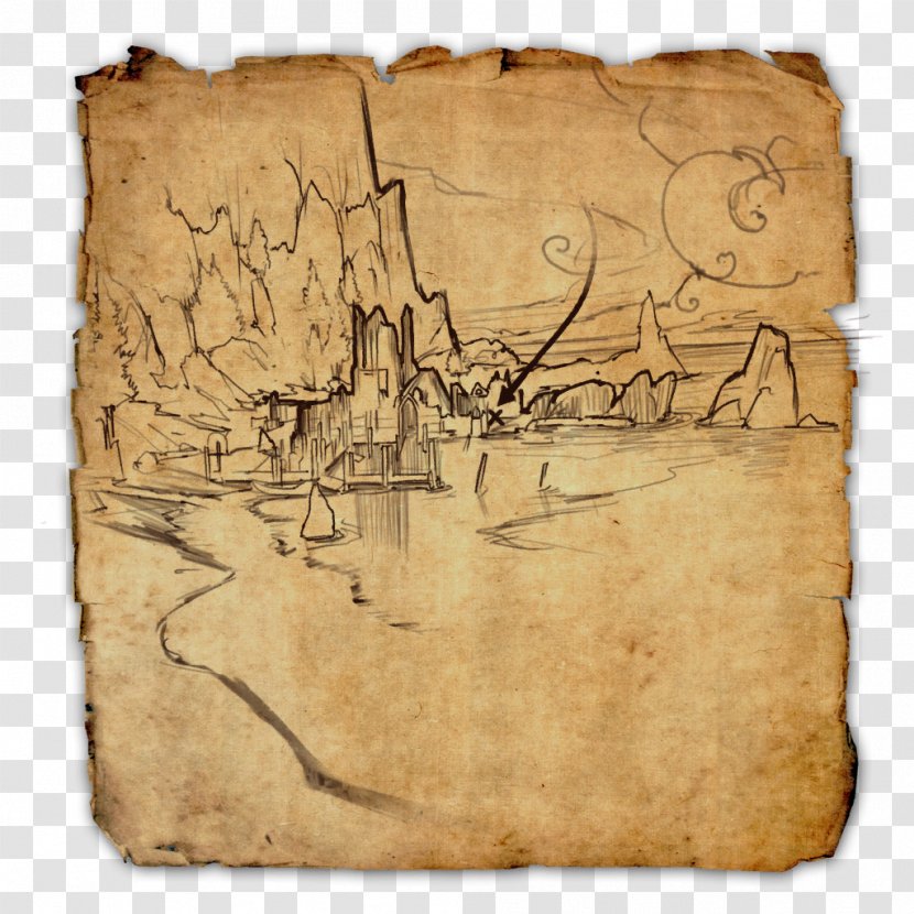 The Elder Scrolls Online Treasure Map World - Location - Pirate Transparent PNG