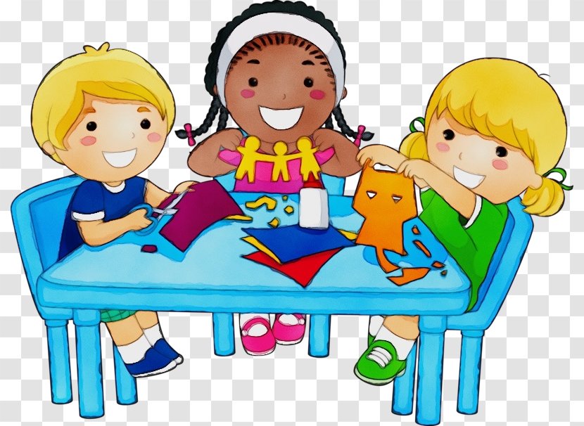 Cartoon Clip Art Sharing Playing With Kids Play - Playset Child Transparent PNG