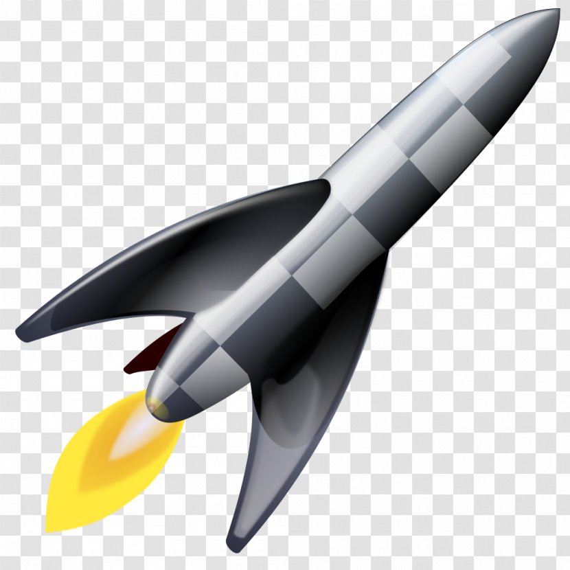 Flying Rocket Tag Oxygen Project - Propeller - Rockets Transparent PNG