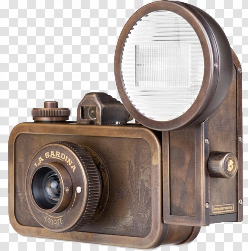 Photographic Film Camera Lomography Wide-angle Lens 35mm Format - Cameras Optics - Vintage Transparent PNG