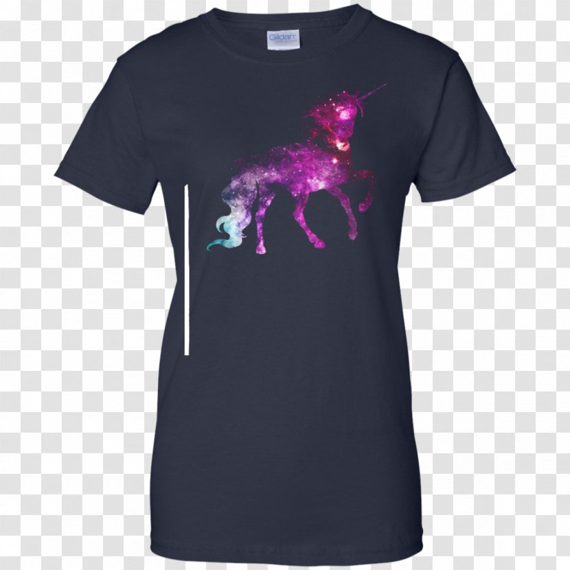 T-shirt Hoodie Sleeve Sweater - Pink - Unicorn Sparkle Transparent PNG