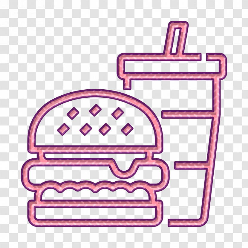 Burger Icon Coffee Shop Icon Transparent PNG