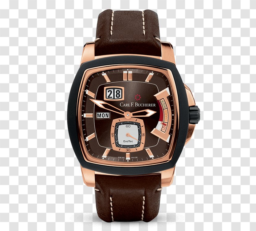 Carl F. Bucherer Watch Lucerne Movement Jewellery - Marine Chronometer Transparent PNG