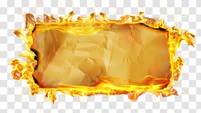 Flame Fire Combustion Ash - Yellow - Creative Kraft Transparent PNG