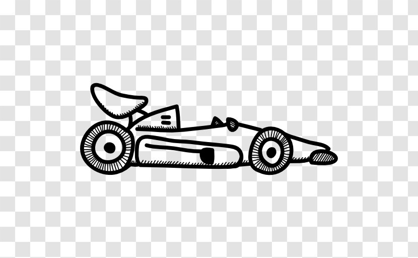 Formula 1 Car Drawing - Technical Transparent PNG