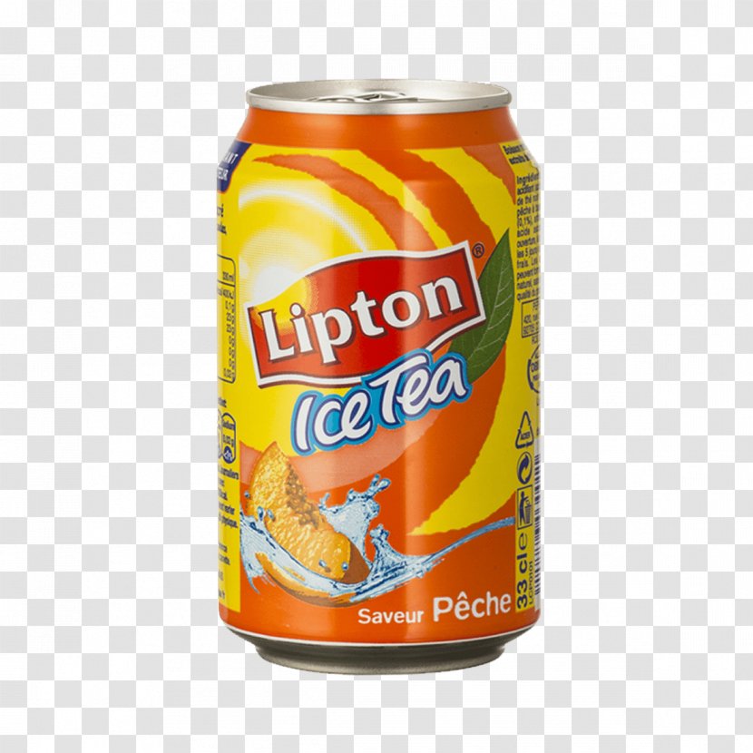 Fizzy Drinks Iced Tea Juice Lipton - Carbonated Soft Transparent PNG