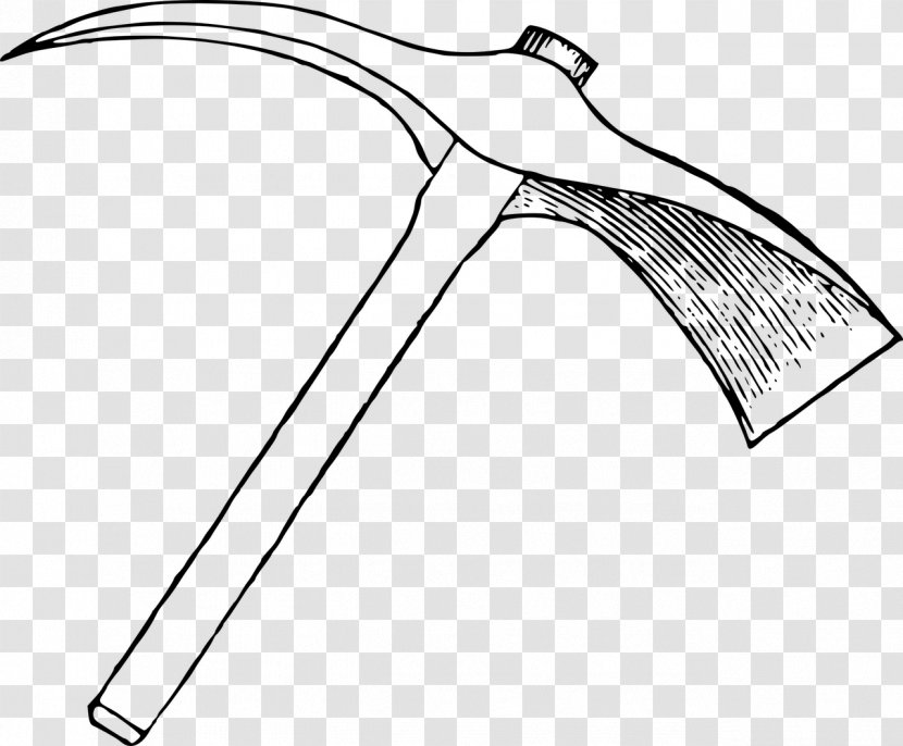 Pickaxe Mattock Tool Drawing Clip Art - Makita Mac700 - Sweep Picking Transparent PNG