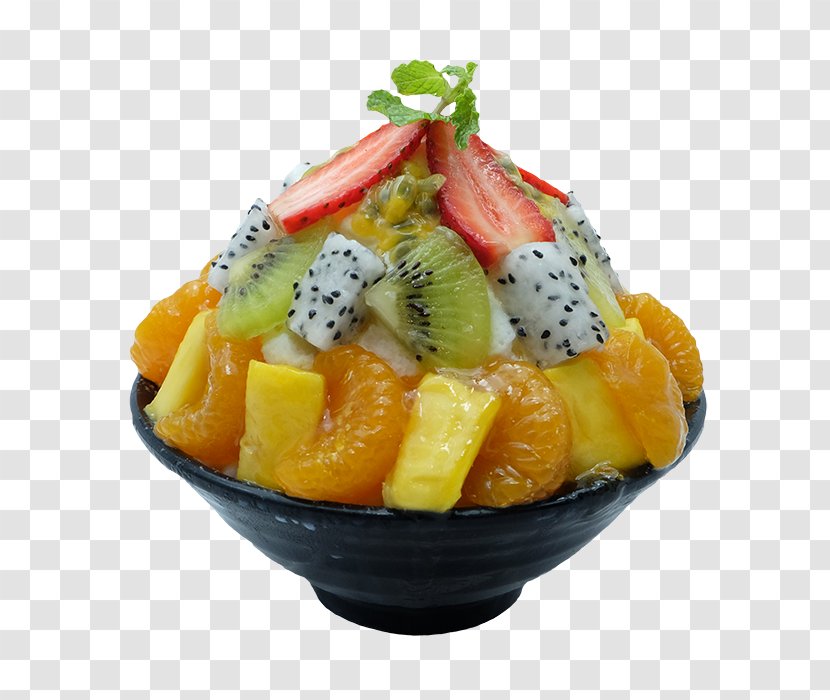 Cheesecake Kakigōri Fruit Cup Shaved Ice Green Tea - Food Transparent PNG